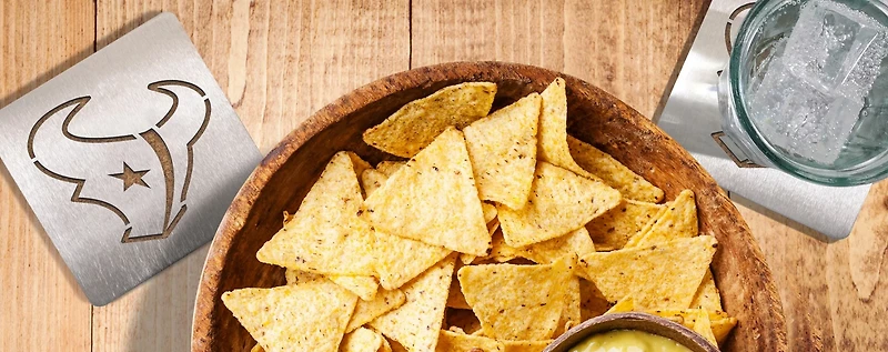 YouTheFan Houston Texans 4-Piece Coaster Set