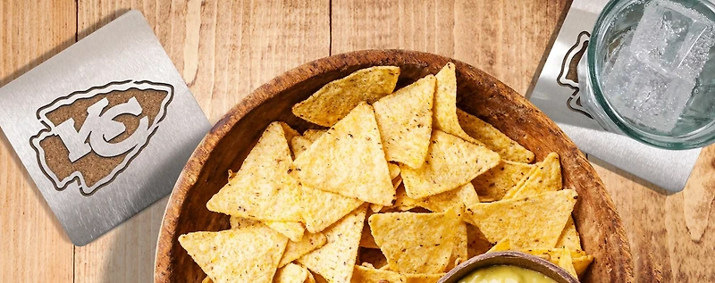 YouTheFan Kansas City Chiefs Boasters Coasters 4-Pack