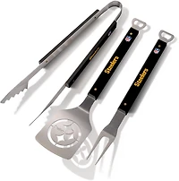 YouTheFan Pittsburgh Steelers Spirit 3-Piece BBQ Set