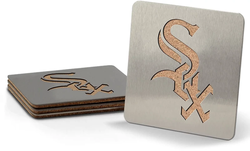 YouTheFan Chicago White Sox 4-Piece Coaster Set