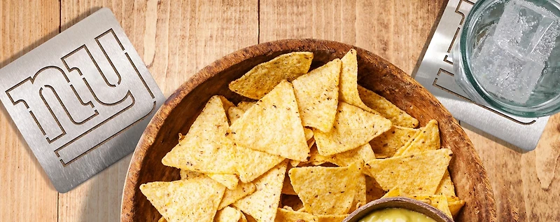 YouTheFan New York Giants Boasters 4-Piece Coaster Set