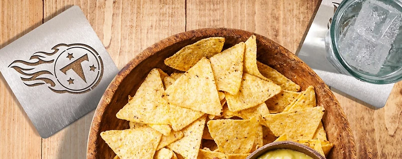 YouTheFan Tennessee Titans 4-Piece Coaster Set