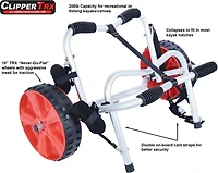Malone Auto Racks Clipper TRX Deluxe Kayak Cart