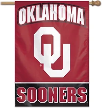 WinCraft University of Oklahoma 28 in x 40 in Vertical Banner