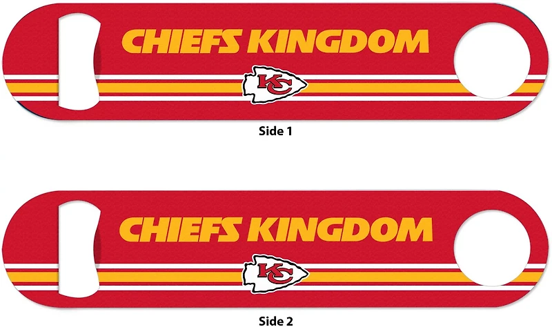 WinCraft Kansas City Chiefs Metal Bottle Opener Tool