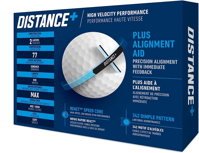 TaylorMade Distance Golf Balls 12-Pack