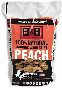 B&B Peach Smoking Wood Chips