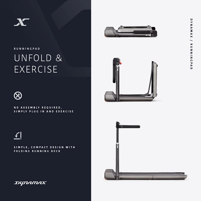 Dynamax Running Pad Treadmill