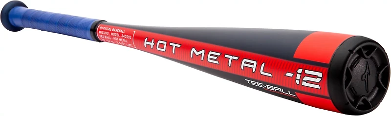 Mizuno Youth B21-Hot Metal Big Barrel USA T-Ball Bat (-12)