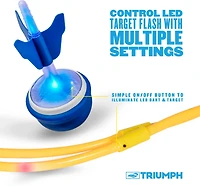 Triumph Light-Up LED Backyard Lawn Dart Set