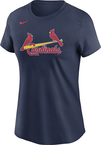 Nike Women's St. Louis Cardinals Wordmark Short Sleeve T-shirt