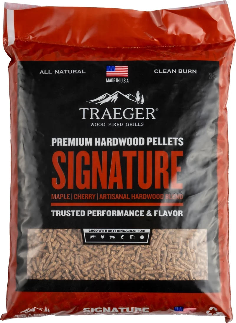 Traeger Signature Blend 20-lb Hardwood Pellets