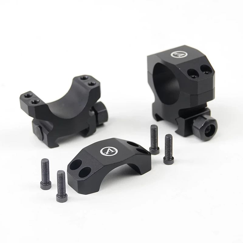 Athlon Optics Precision 1 in Medium Height Scope Rings 2-Pack