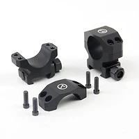 Athlon Optics Precision 1 in Medium Height Scope Rings 2-Pack