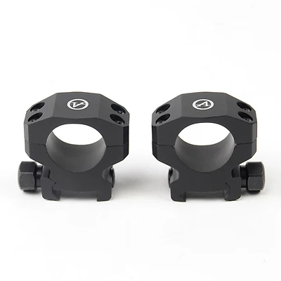 Athlon Optics Precision 1 in Medium Height Scope Rings 2-Pack
