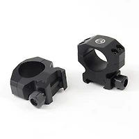 Athlon Optics Precision 1 in Medium Height Scope Rings 2-Pack