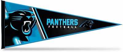 Rico Carolina Panthers Soft Felt 12 in x 30 in Pennant