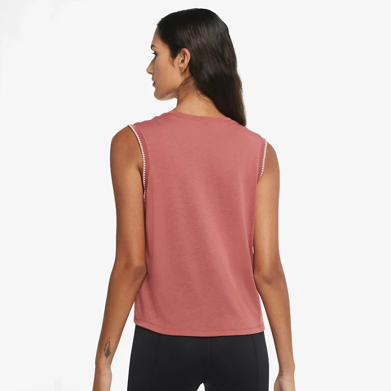 Nike Women's Crochet-Edge Yoga Tank Top