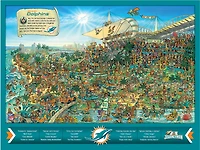 YouTheFan Miami Dolphins Joe Journeyman 500-Piece Puzzle