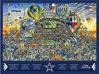 YouTheFan Dallas Cowboys Joe Journeyman 500-Piece Puzzle