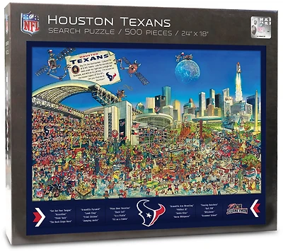 YouTheFan Houston Texans Journeyman Jigsaw Puzzle