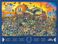 YouTheFan Indianapolis Colts Joe Journeyman 500-Piece Puzzle