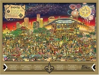 YouTheFan New Orleans Saints Journeyman Jigsaw Puzzle
