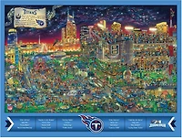 YouTheFan Tennessee Titans Journeyman Jigsaw Puzzle