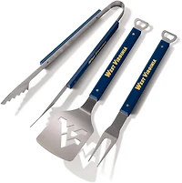 YouTheFan West Virginia University 3-Piece BBQ Set