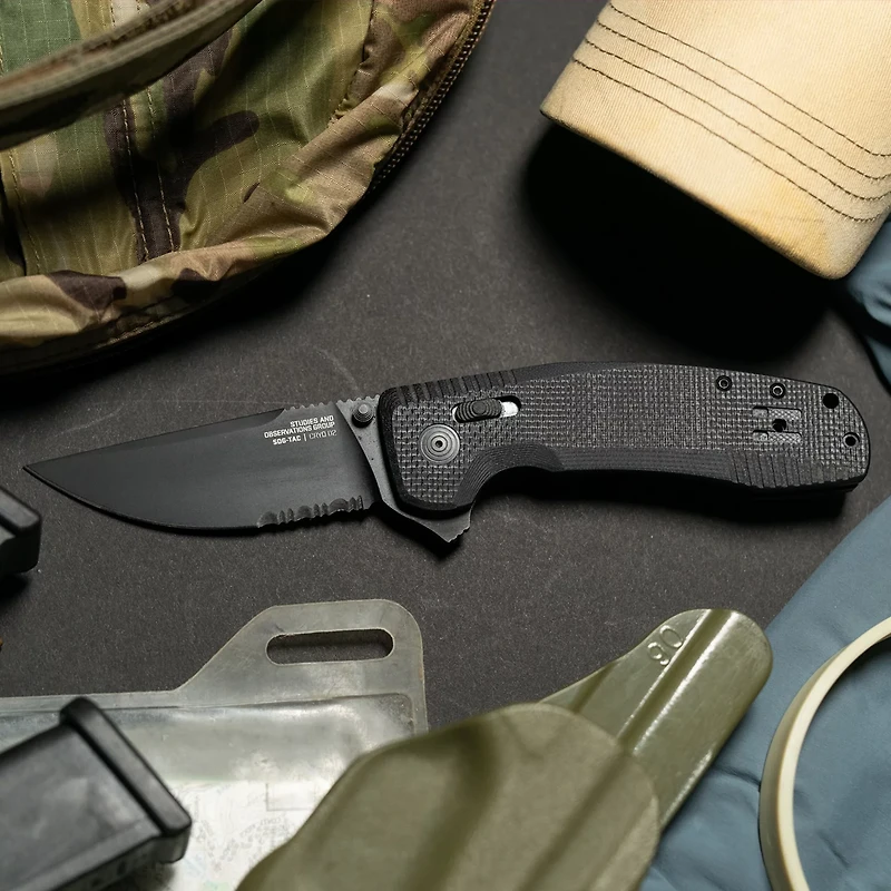 SOG Tac XR Folding Knife