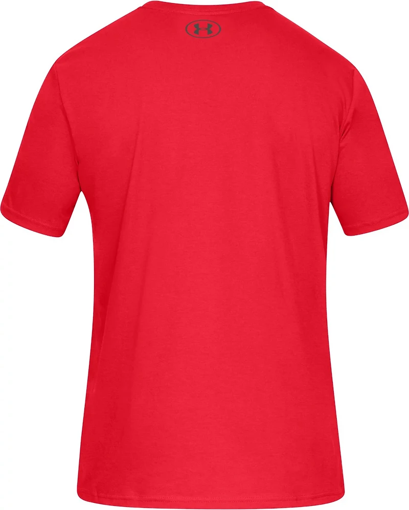 Under Armour Men's Baseball Plate Logo Short Sleeve T-shirt