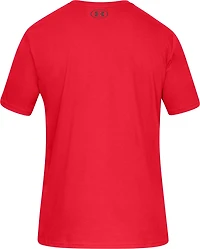 Under Armour Men's Baseball Plate Logo Short Sleeve T-shirt