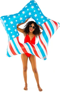 BigMouth Americana Star Pool Float