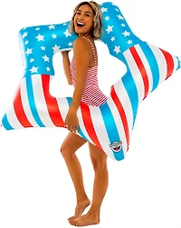 BigMouth Americana Star Pool Float