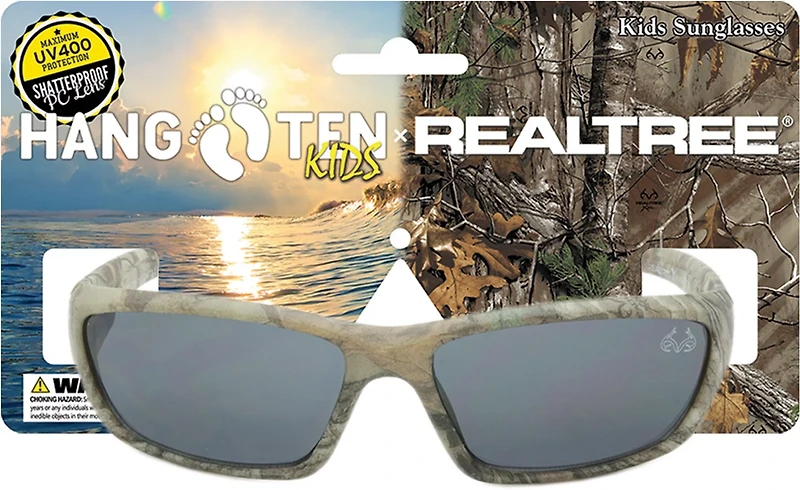 Hang Ten Kids' Realtree Xtra Wrap-Around Sunglasses