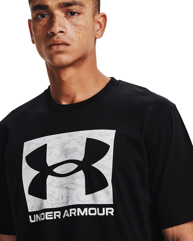 Under Armour Men's Camo Boxed Logo T-shirt