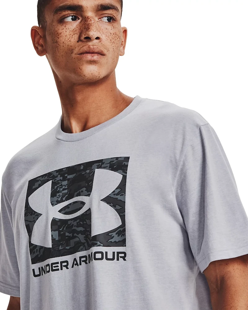 Under Armour Men's Camo Boxed Logo T-shirt
