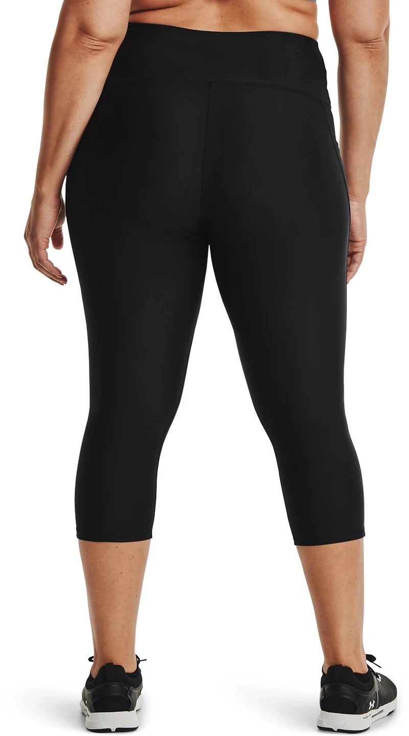 Under Armour Women's HeatGear Armour Hi-Rise Capri Tights