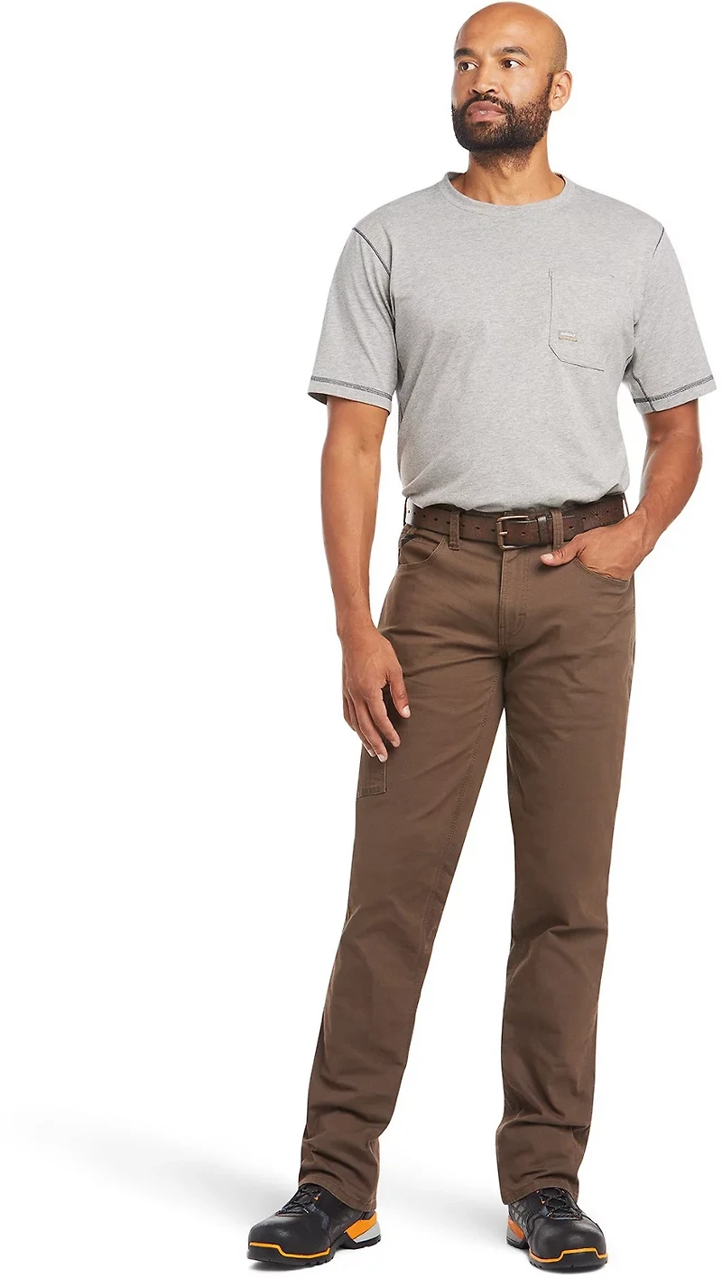 Ariat Men's Rebar M4 Low Rise Durastretch Made Tough Relaxed Fit Technical Pants
