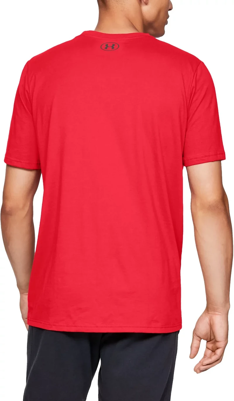 Under Armour Men's Baseball Plate Logo Short Sleeve T-shirt