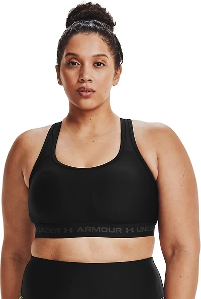 Under Armour Women's Crossback Medium Support Sports Bra