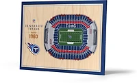 YouTheFan Tennessee Titans 5-Layer Stadium Views 3-D Wall Art