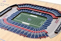 YouTheFan Tennessee Titans 5-Layer Stadium Views 3-D Wall Art
