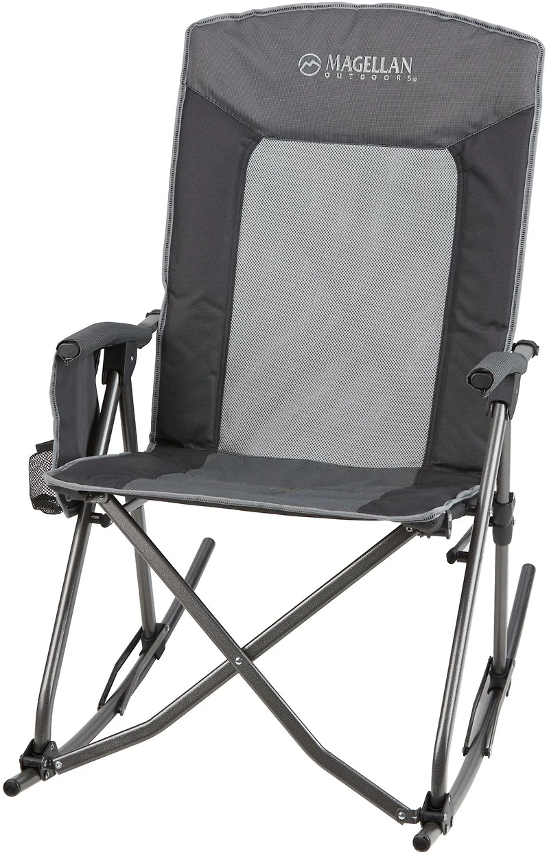 Magellan Outdoors Collapsible High-Back Rocker Chair