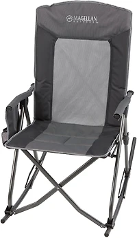 Magellan Outdoors Collapsible High-Back Rocker Chair