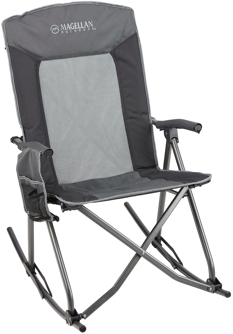 Magellan Outdoors Collapsible High-Back Rocker Chair