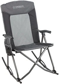 Magellan Outdoors Collapsible High-Back Rocker Chair