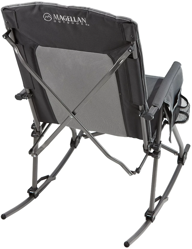 Magellan Outdoors Collapsible High-Back Rocker Chair