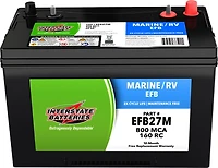 Interstate Batteries Group 27M Deep Cycle EFB Battery