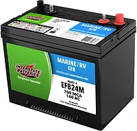 Interstate Batteries Deep Cycle Group 24 EFB Battery